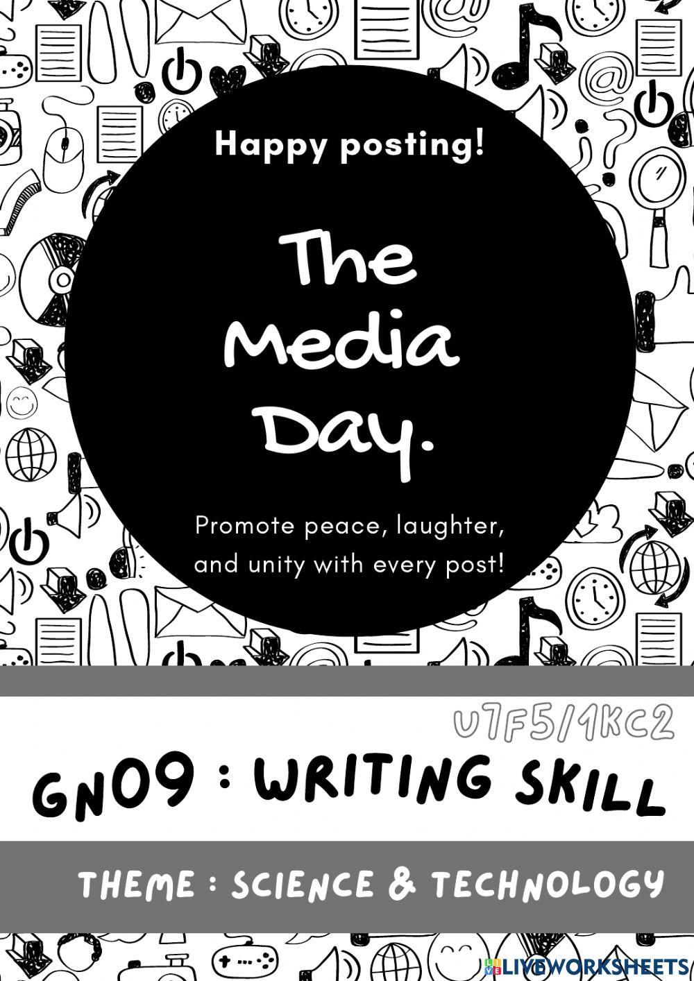 GN09 - Writing Skill - The Media Day