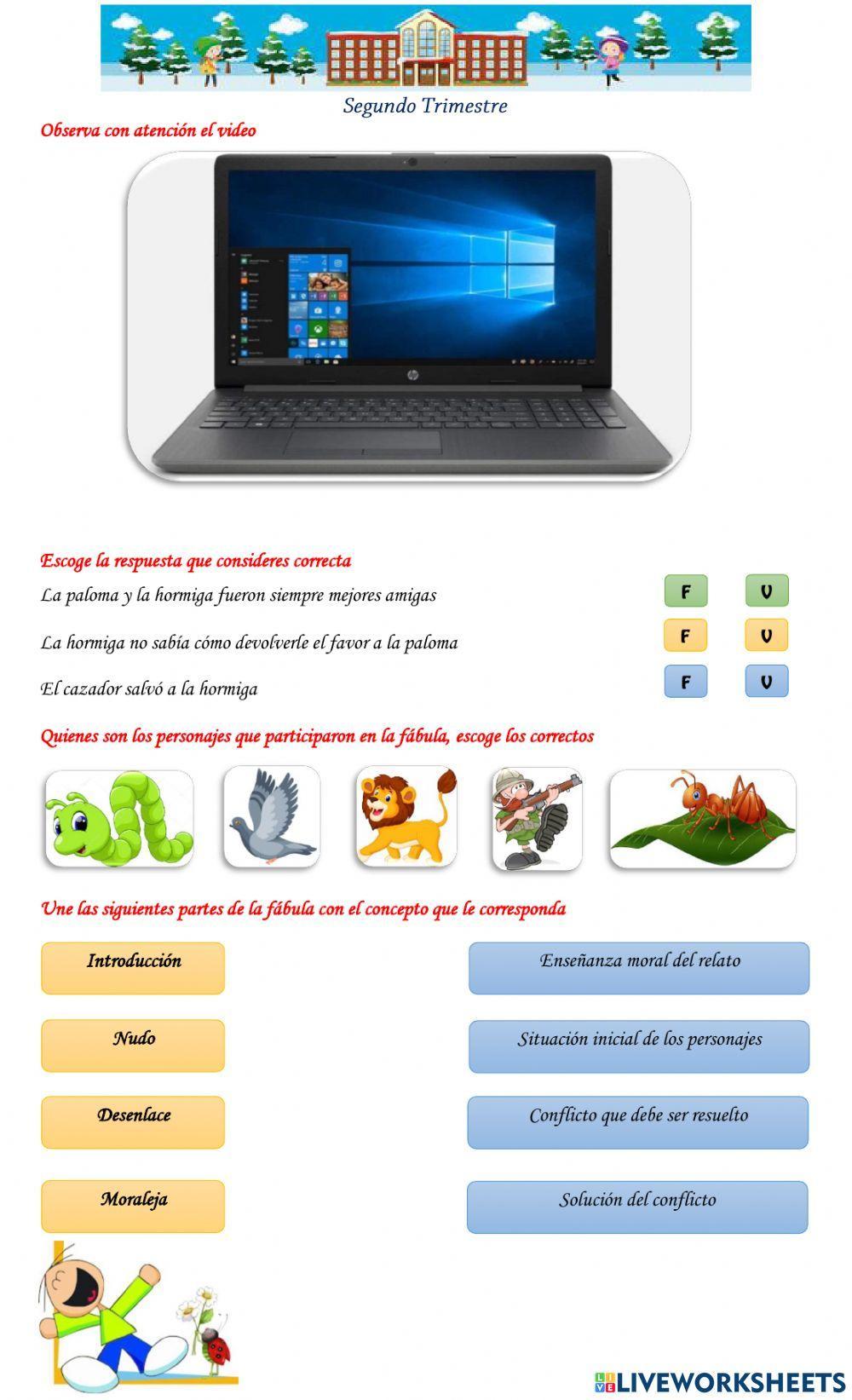 La fábula La fábula