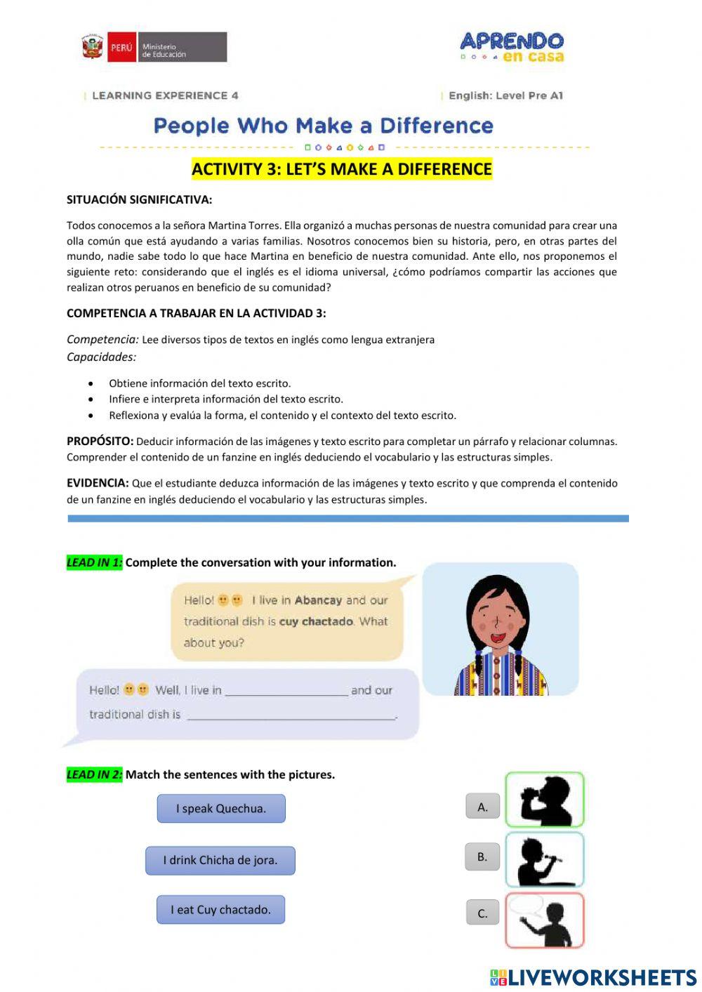 People who make a difference