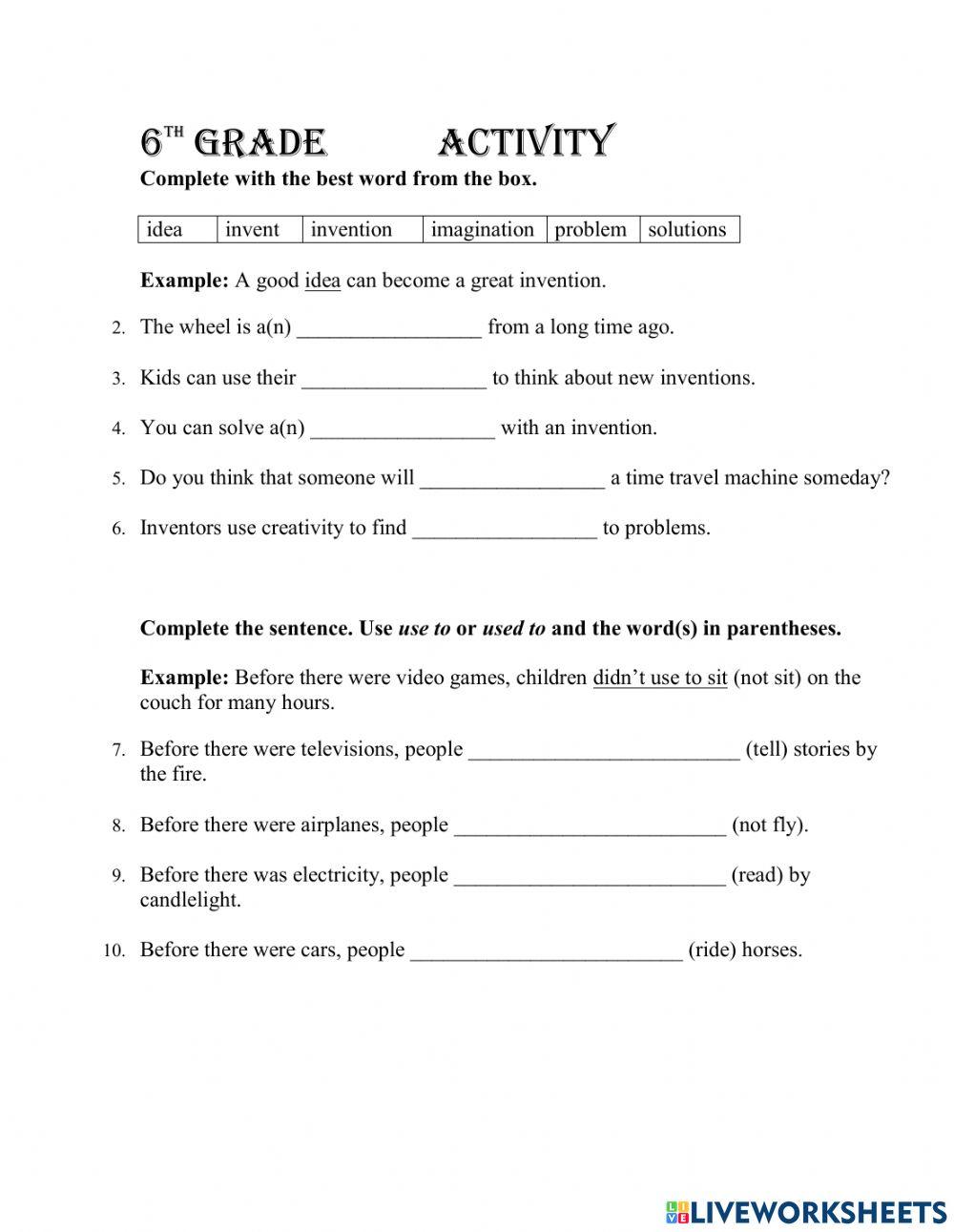 July 5th: Activity 3