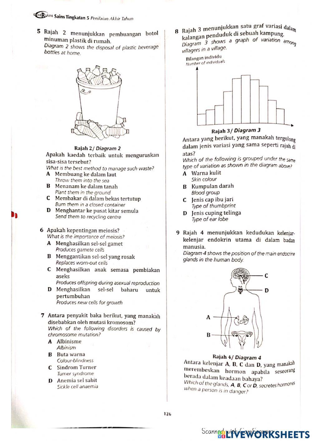 Set Penilaian Akhir Tahun SPM 2021-Set 1 (K1)