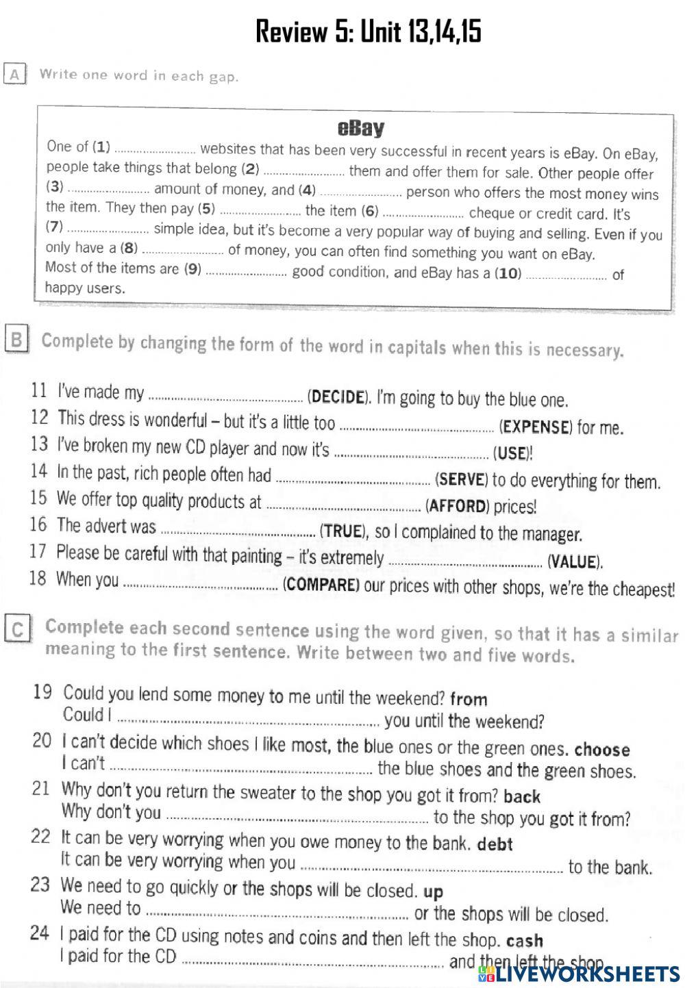 Destination B1 review 5