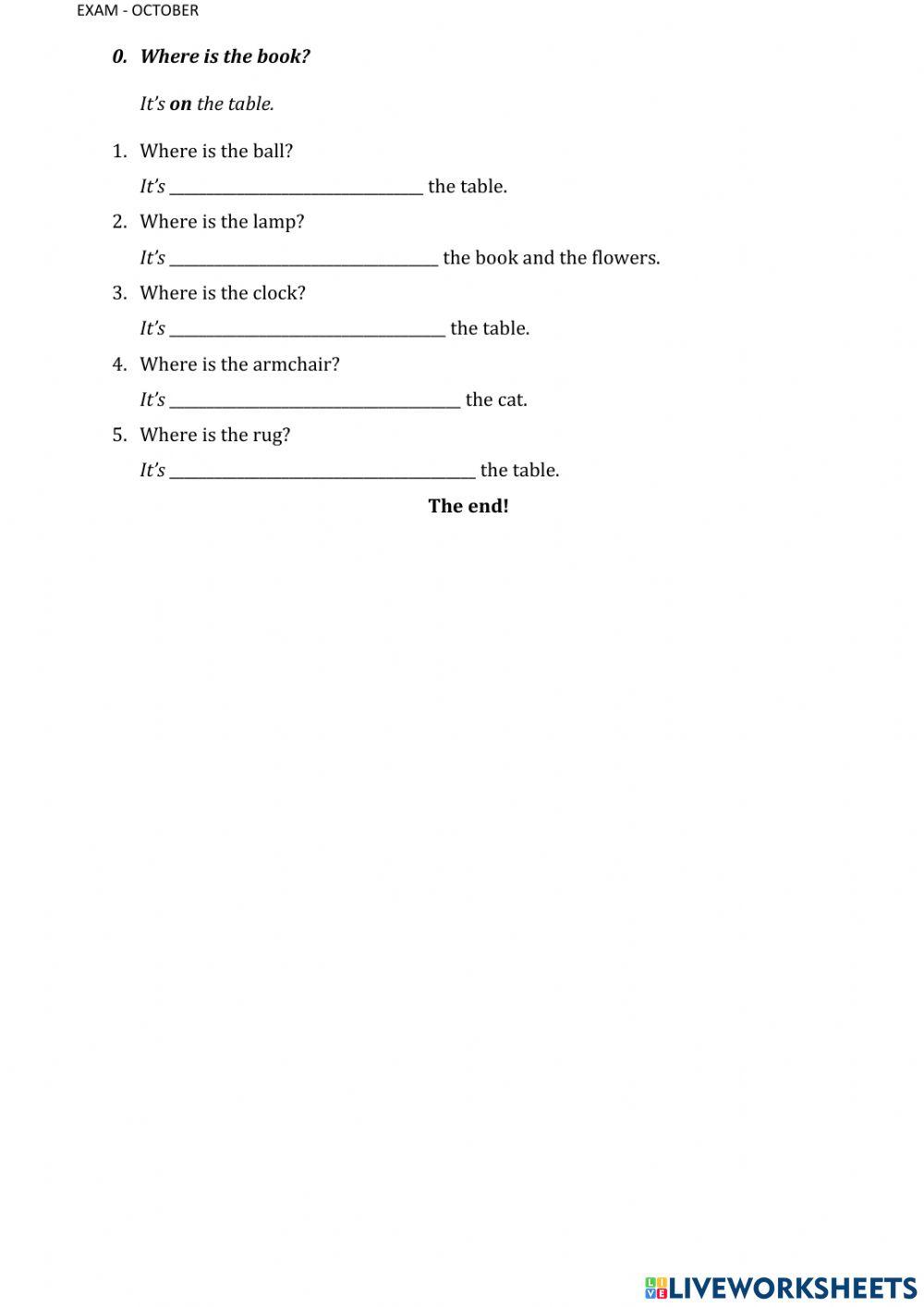 Exam - 10 - class 2-3