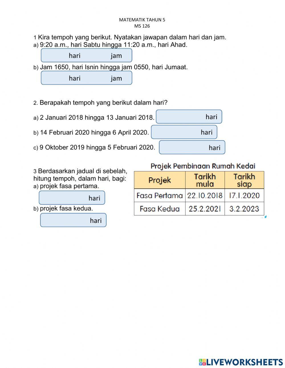 Matematik tahun 5 ms 126