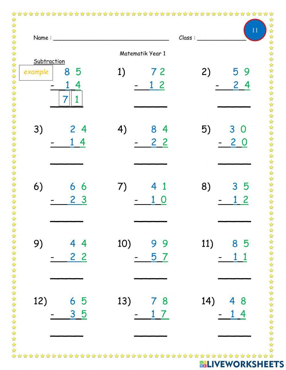 Subtraction