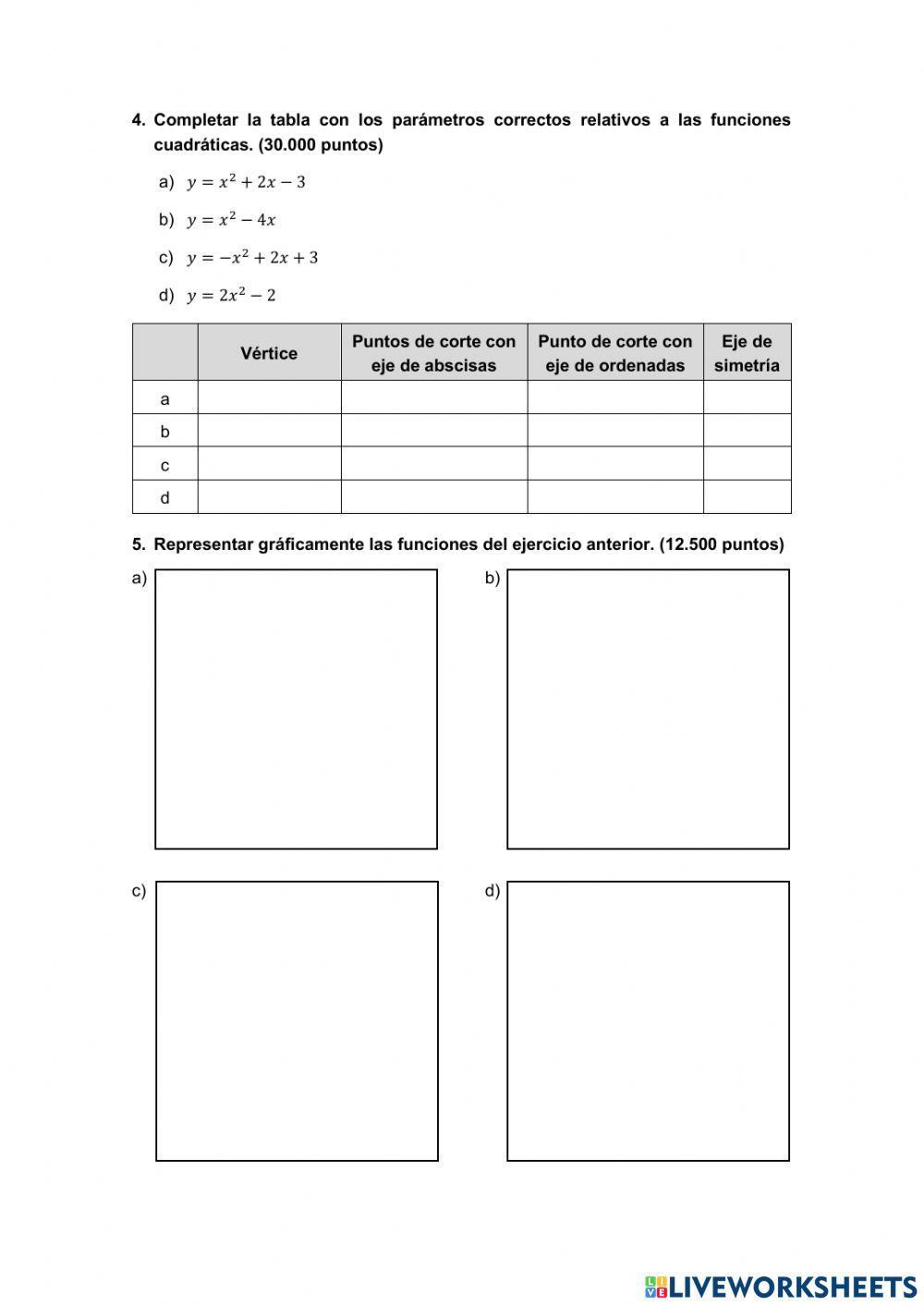 Unidad 5 - Funciones elementales