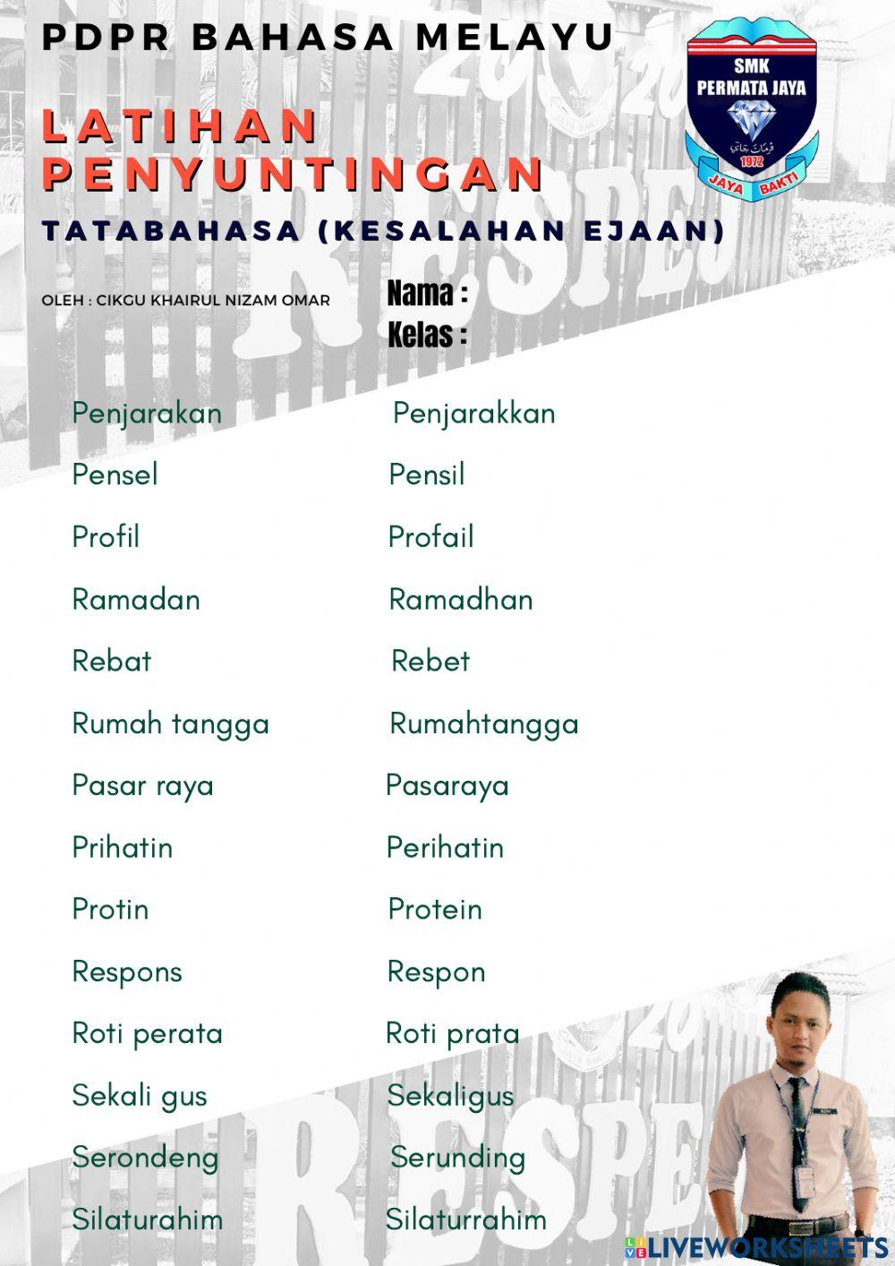 Penyuntingan (kesalahan bahasa 3)