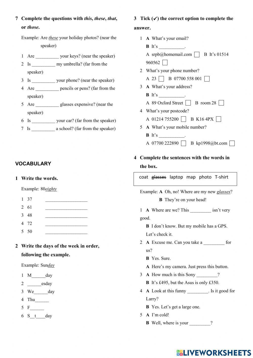 English file beginners 1-3