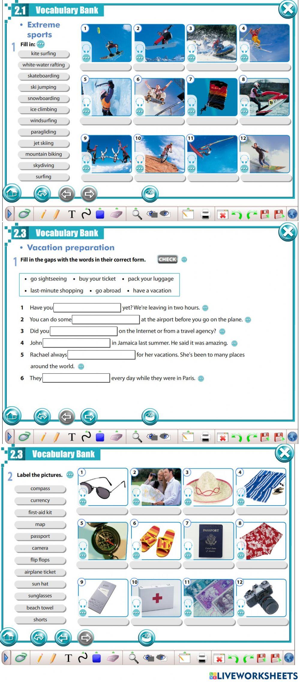 Upload 4 - Vocabulary Bank U2-1