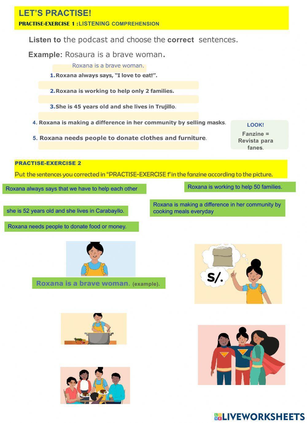 Experience 4- Activity 3: Let-s make a difference