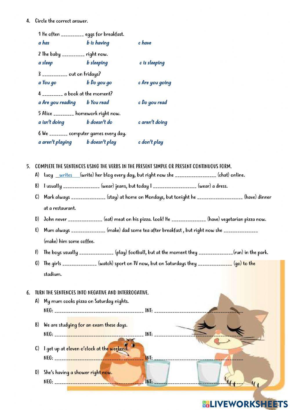 What do you do on Fridays?