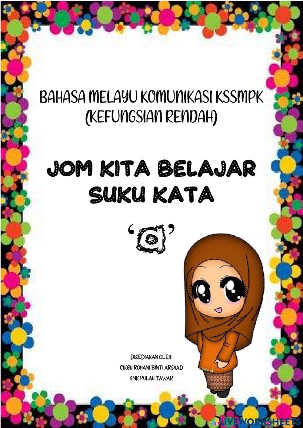 Bmk kefungsian rendah kssmpk