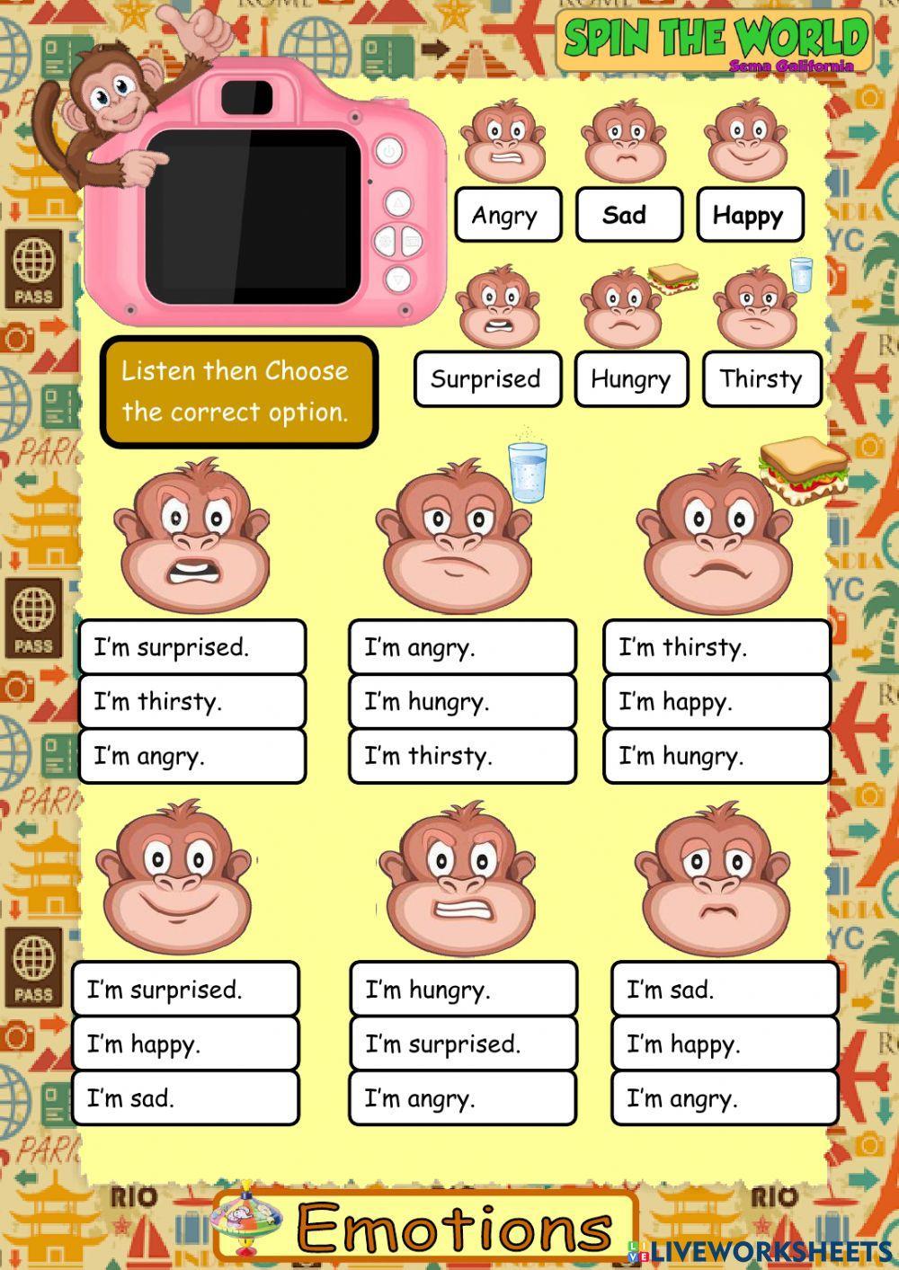 Emotions and feelings