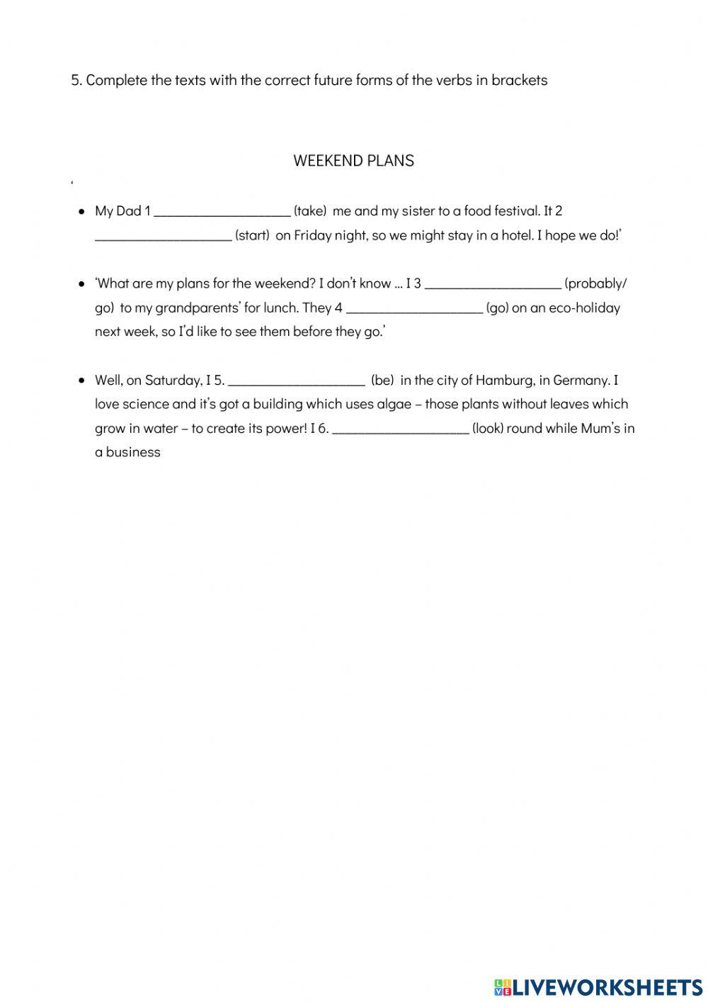 Seniors V: grammar and vocabulary