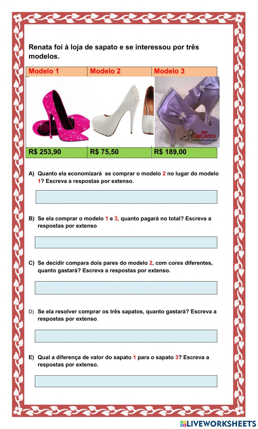 Atividade de Matematica