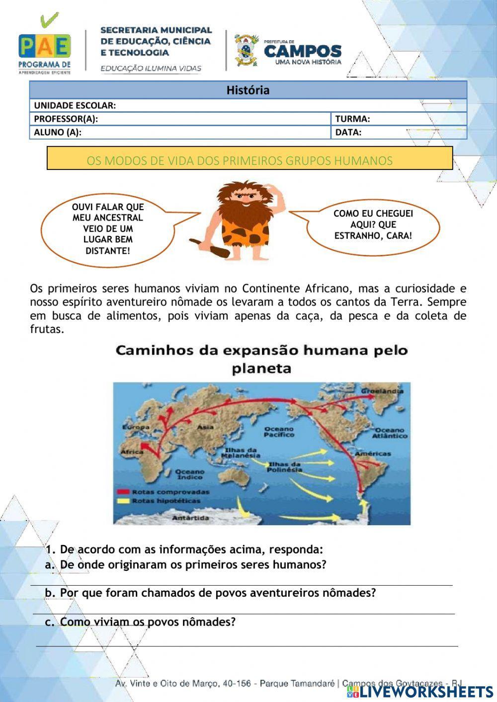 Primeiras Civilizações