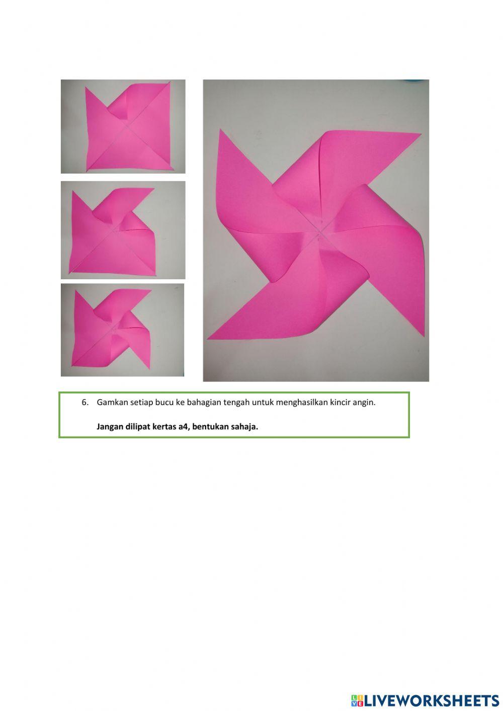 Projek kincir angin ringkas