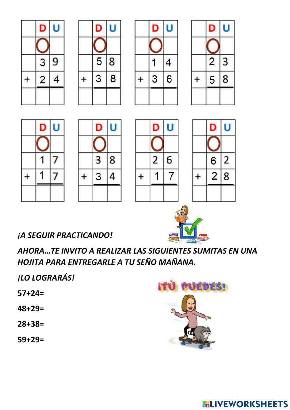 Sumitas con llevadas