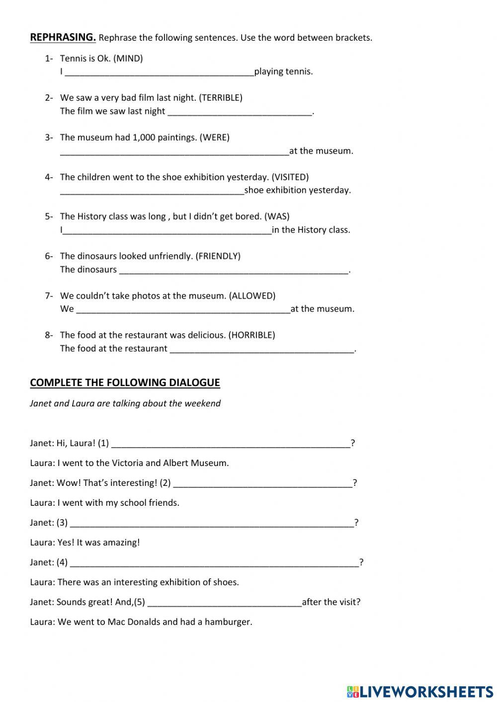 English Plus 2-Unit 3 Revision