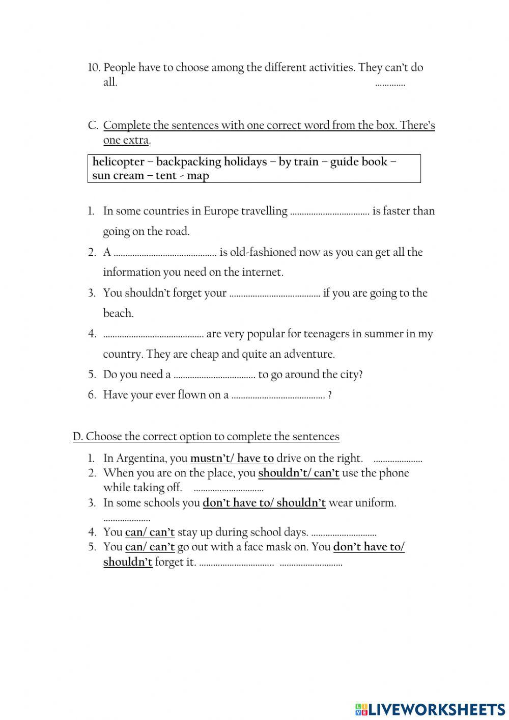 Revision unit 6 Lookwide