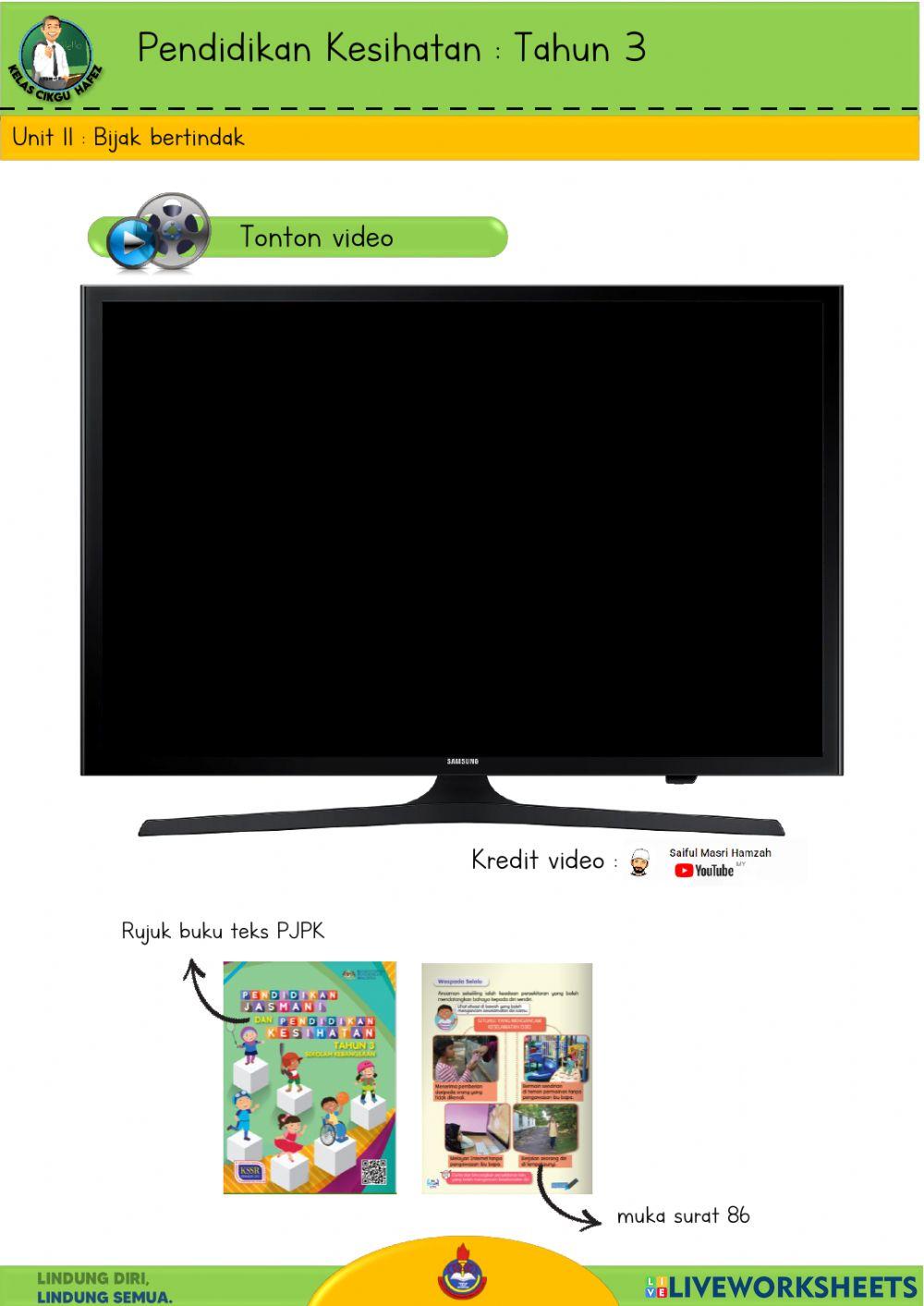 PJPK Tahun 3 - Aneka Larian & Bijak Bertindak