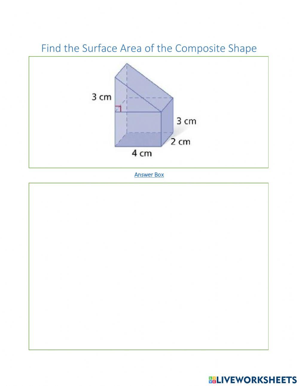 Composite Shape Questions 3