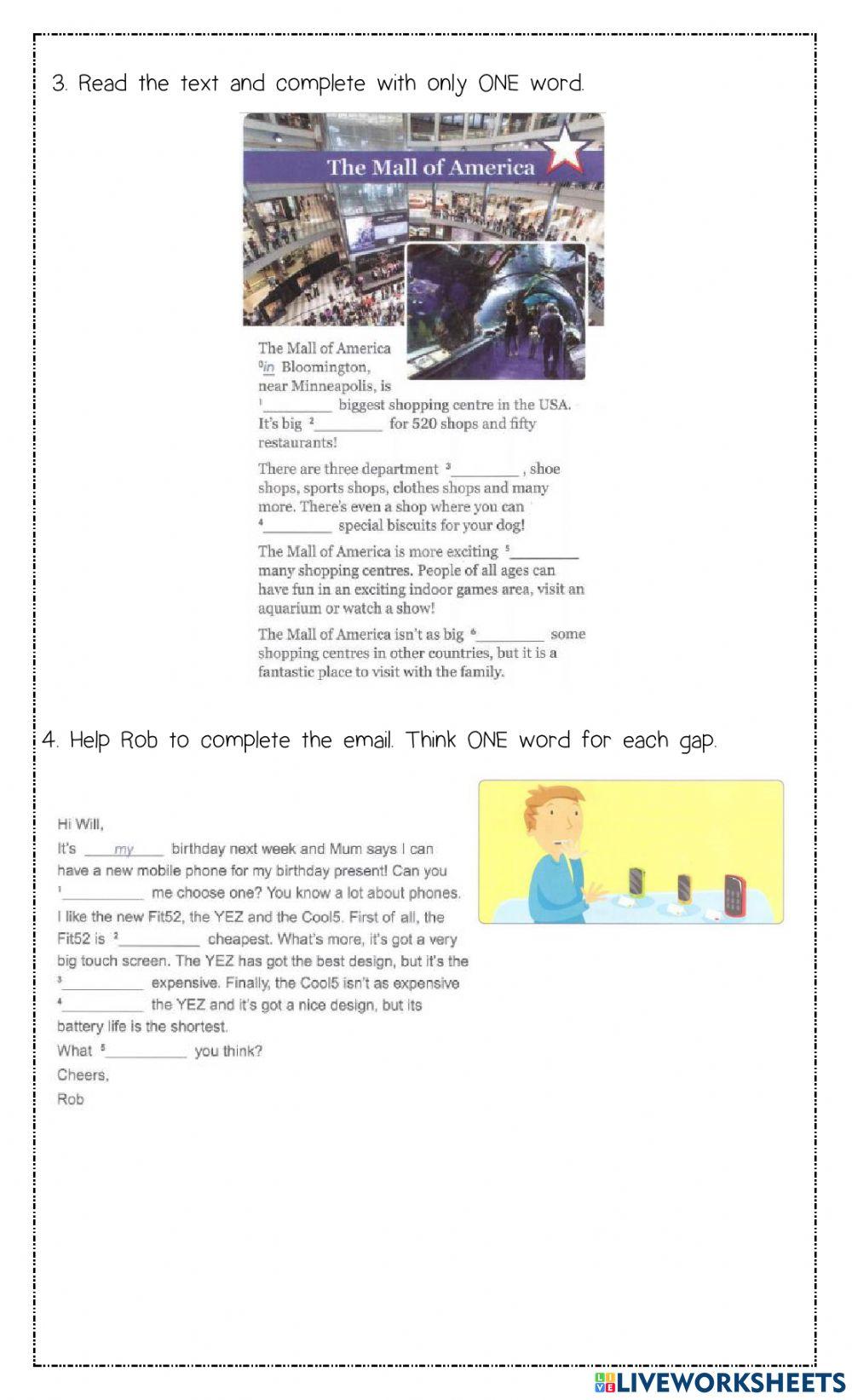 Reading mid term 3rd teens