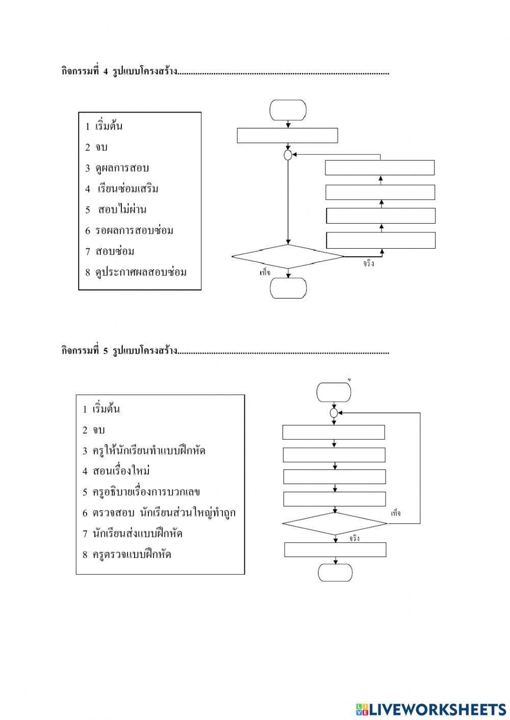 ใบงานที่ 1