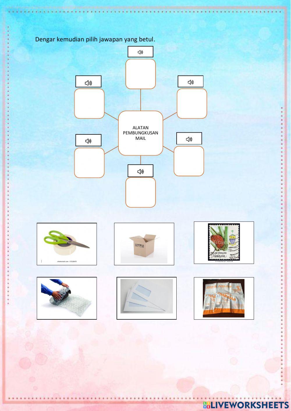 Alatan pembungkusan mail