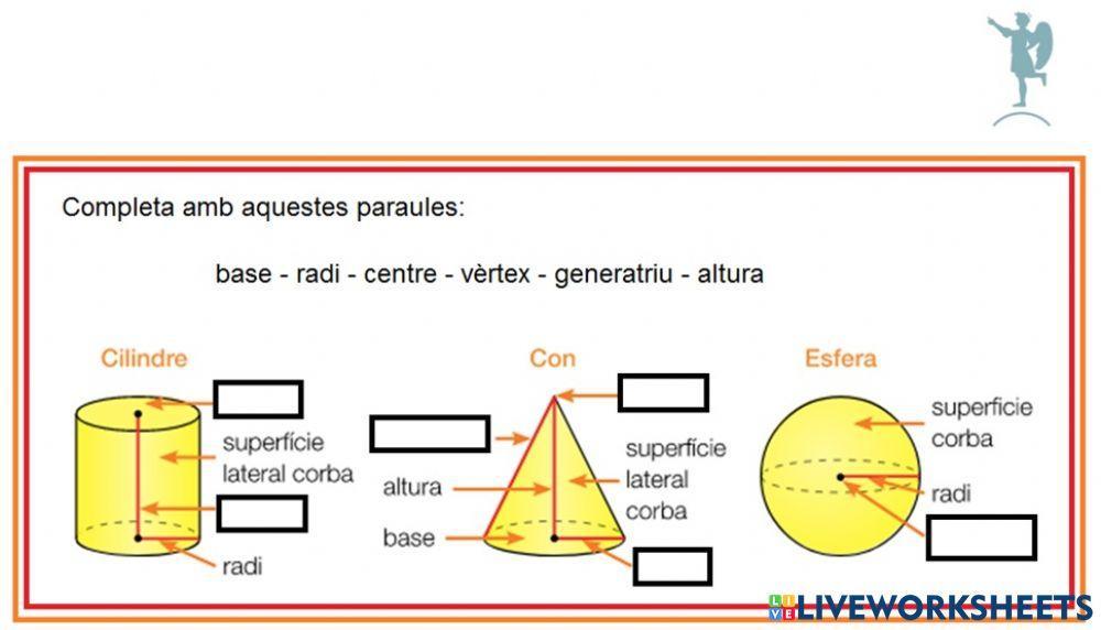 Geometria. Cossos rodons