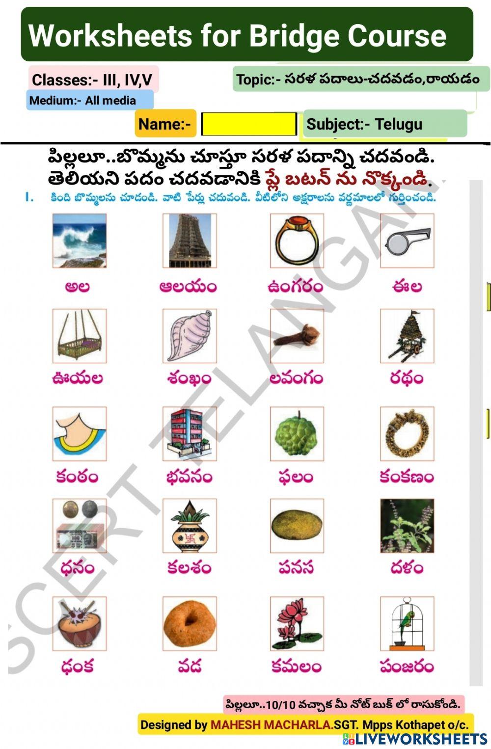 Level-1-Telugu-WS-4