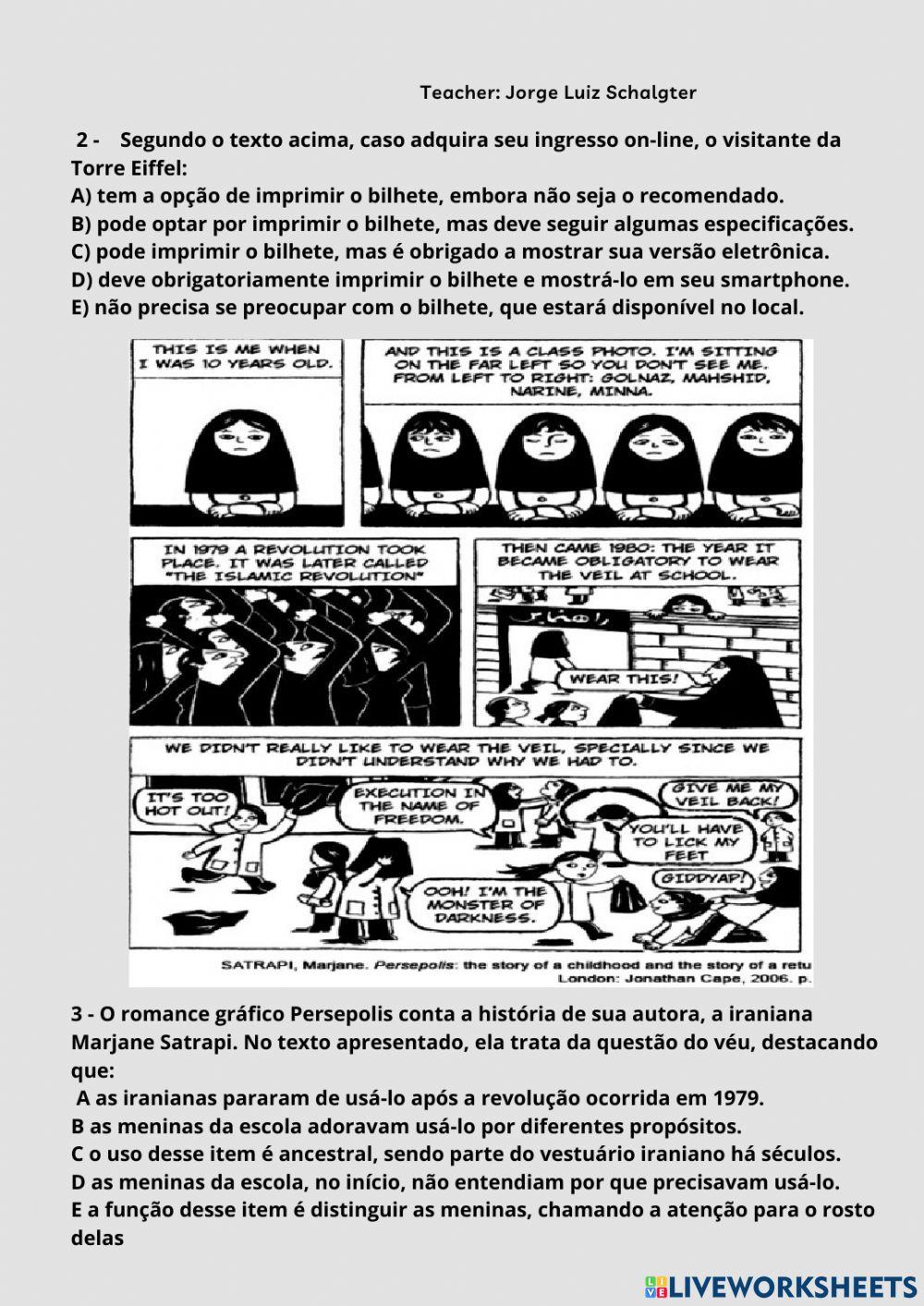 Reading test Reading test