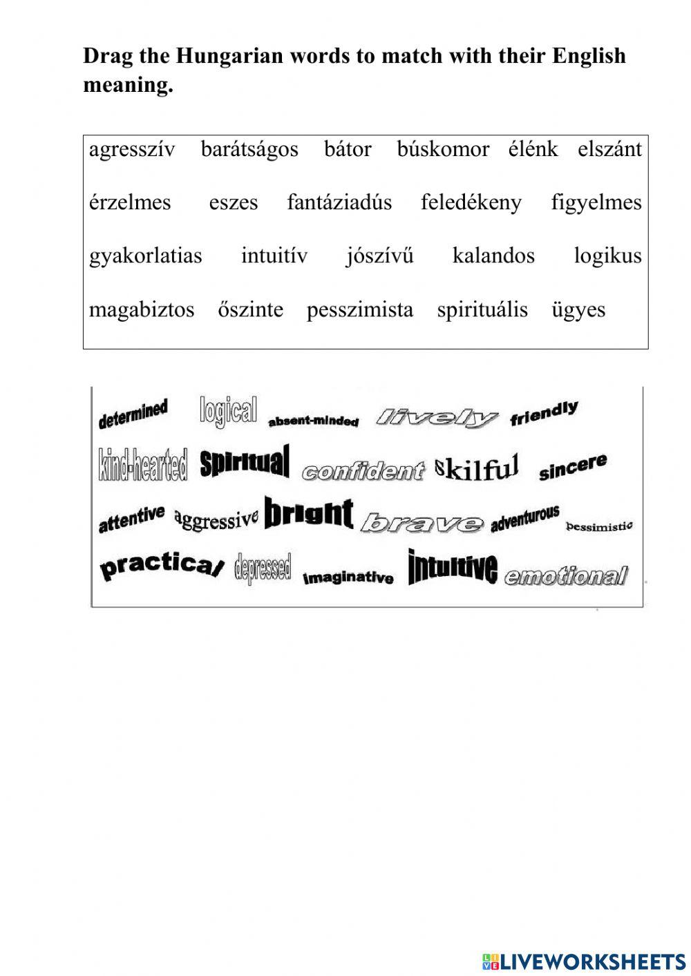 Personality traits 03