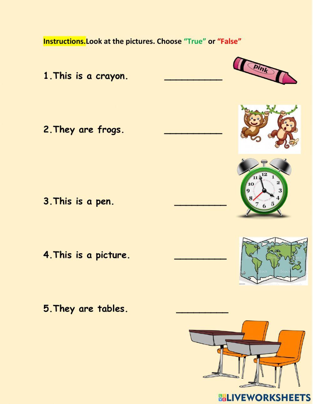 Nature and classroom