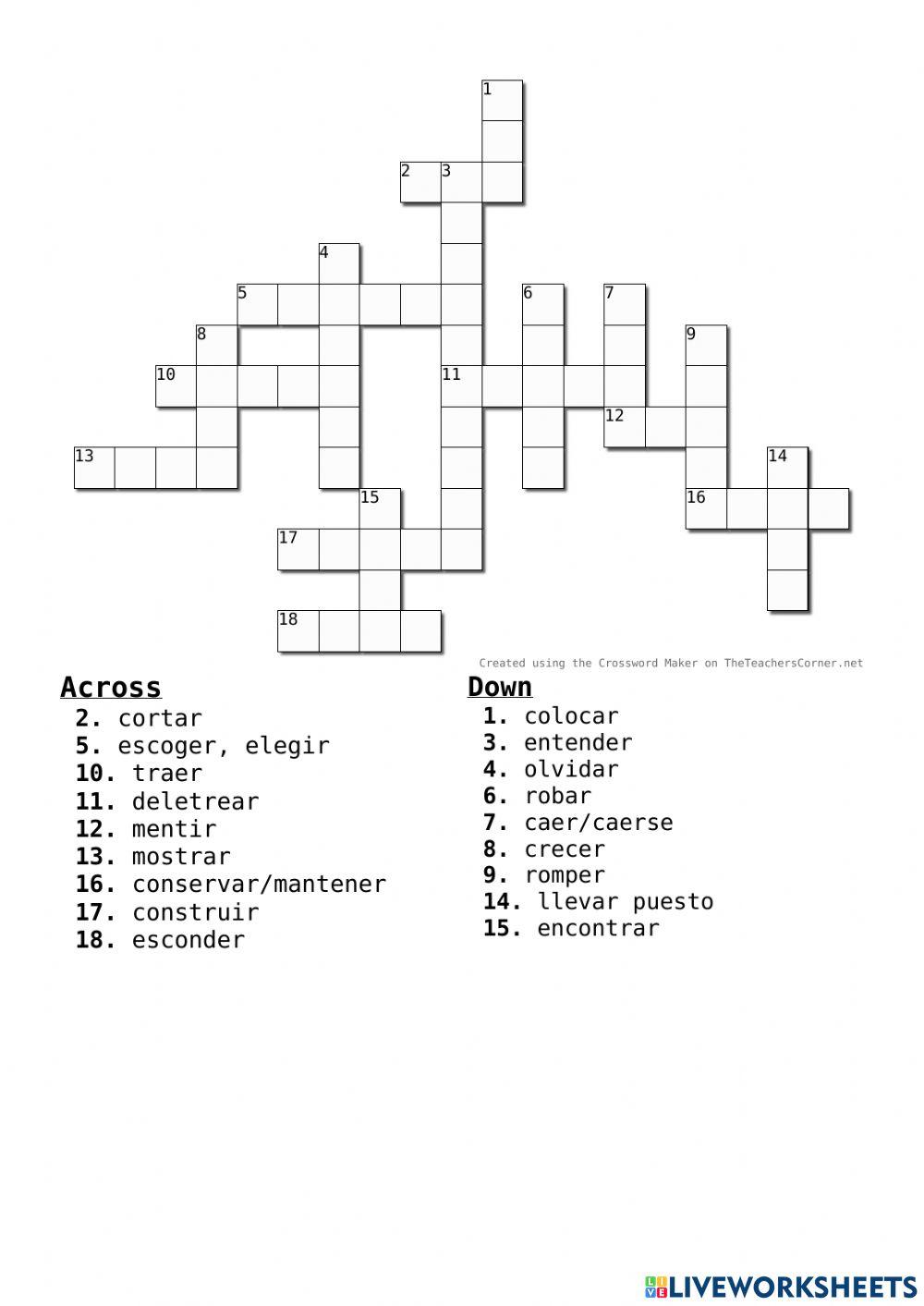 Crossword 7