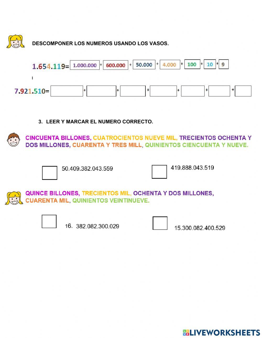 Evaluación de Matemática