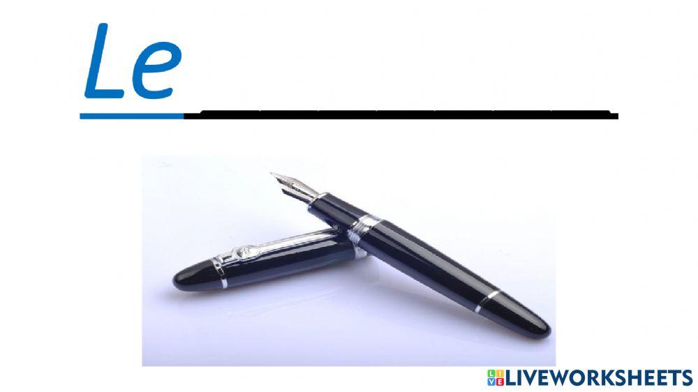 Les objets de la classe