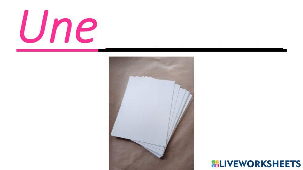 Les objets de la classe