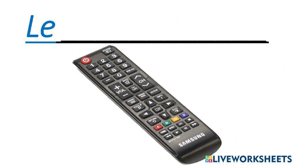 Les objets de la classe 3