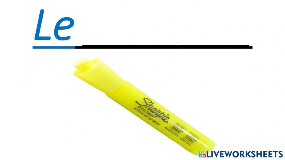 Les objets de la classe 3