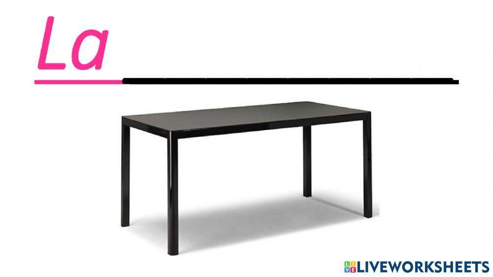 Les objets de la classe 4