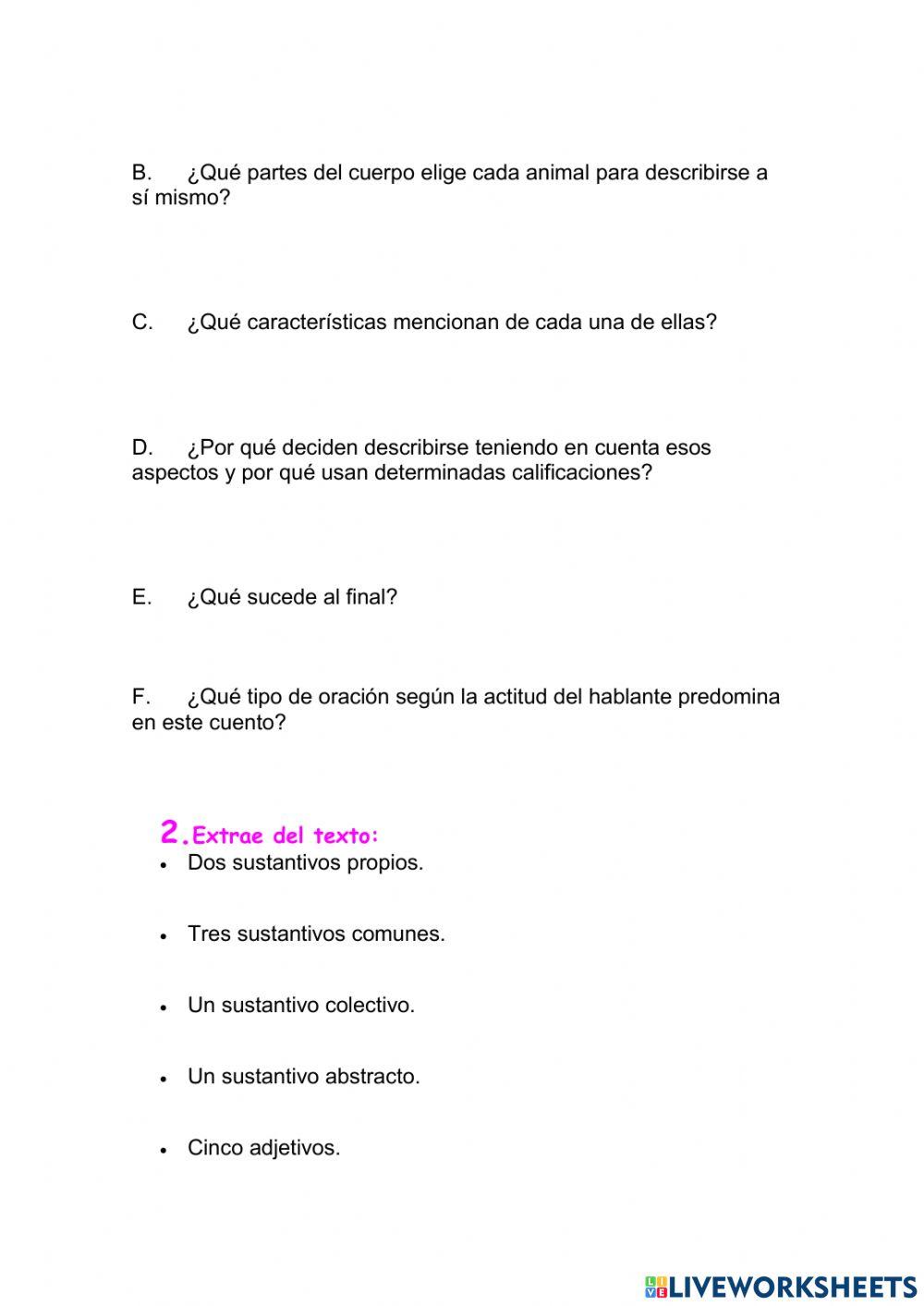 Revisión 4to: parte dos