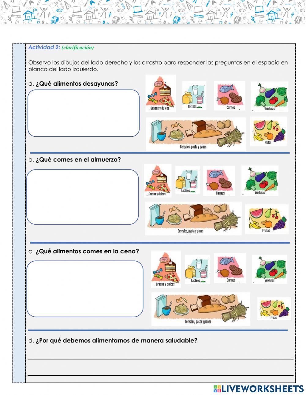 Alimentación saludable