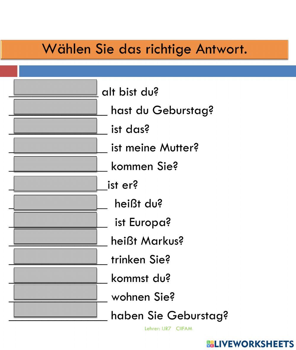 W-Frage