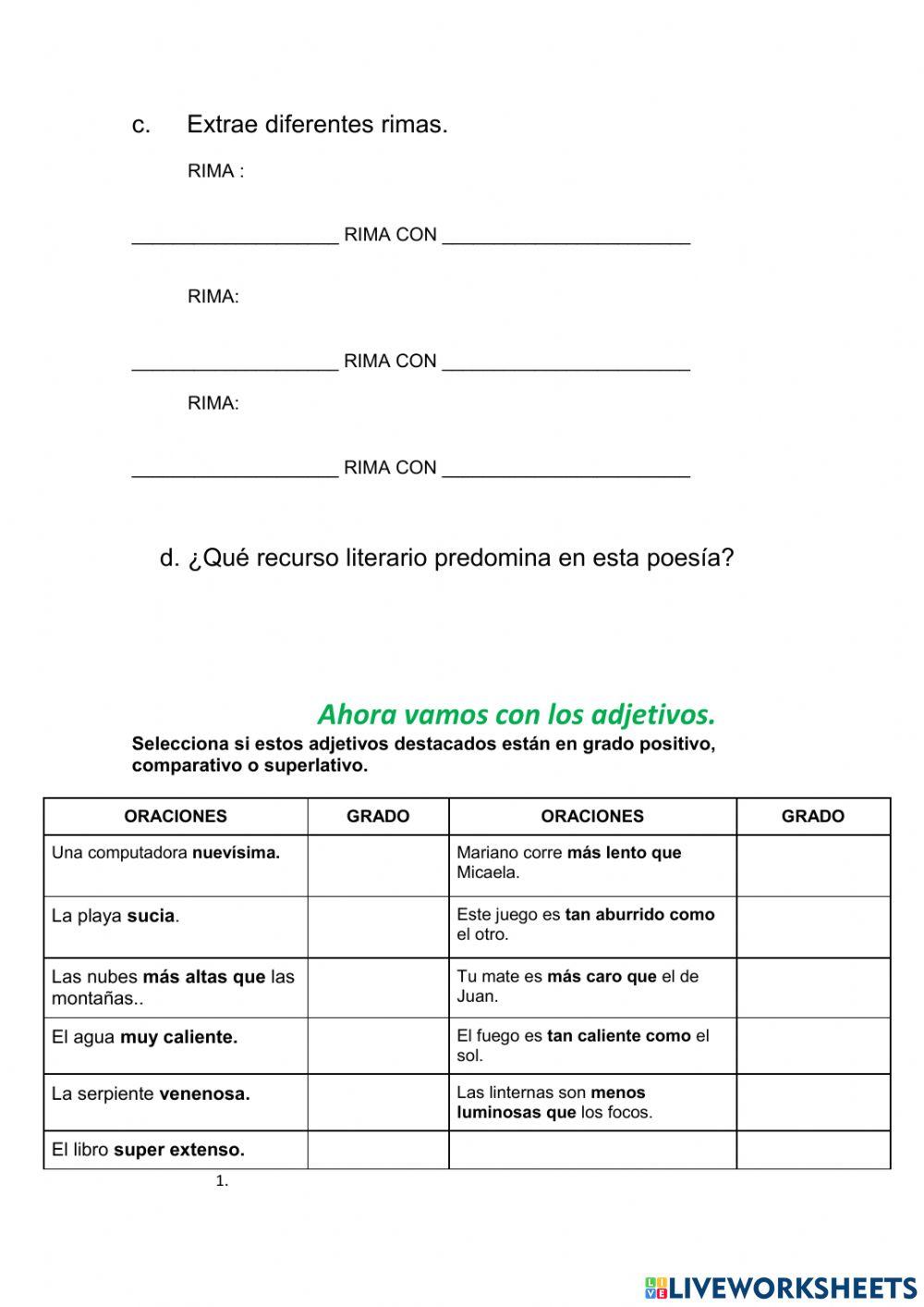 Revisión sexto parte dos