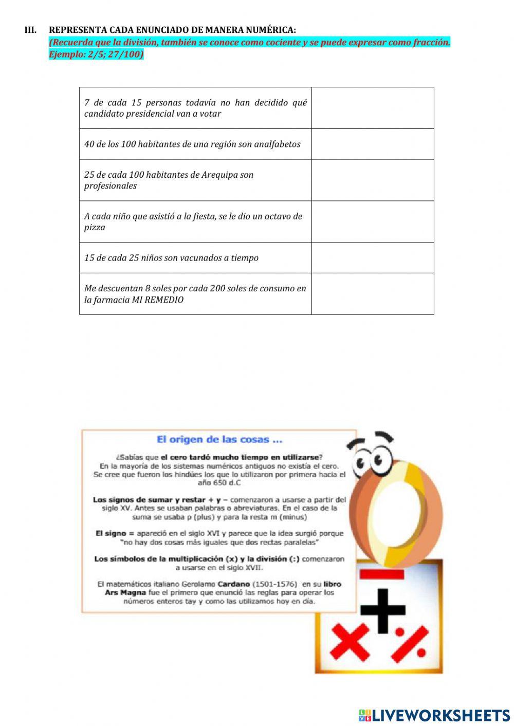7D INTRODUCCIÓN NÚMEROS RACIONALES 