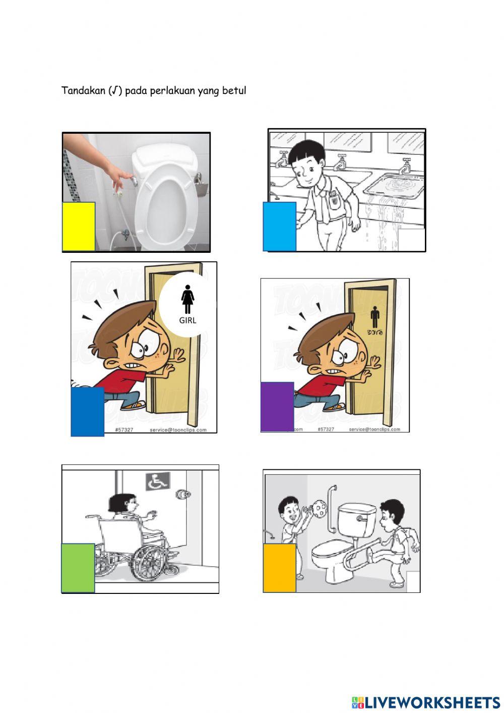 Kemudahan dalam tandas