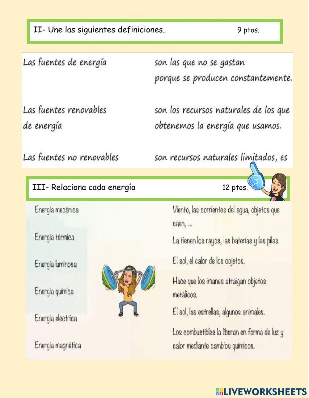 Energía Renovable y No Renovable