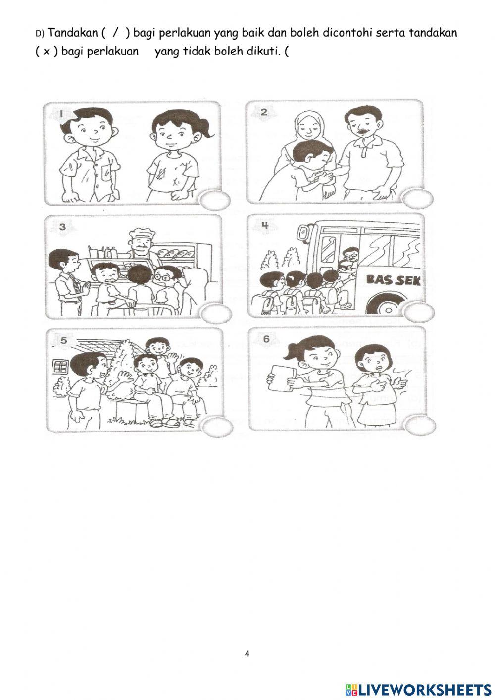 Pendidikan Moral Tahun 1