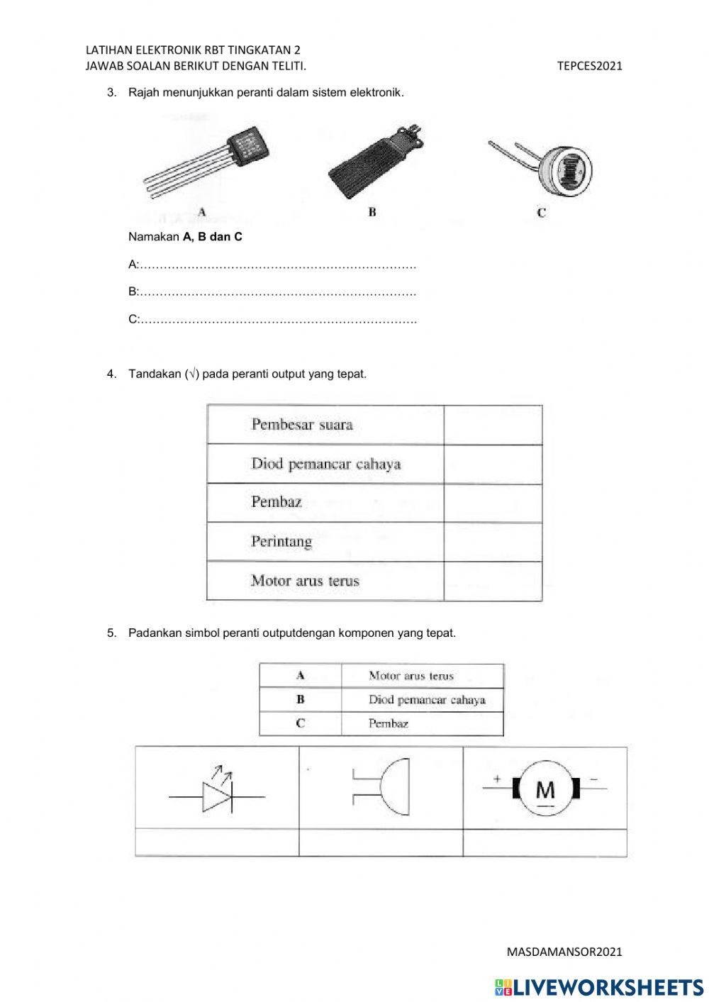 Rbt tingkatan 2 elektronik